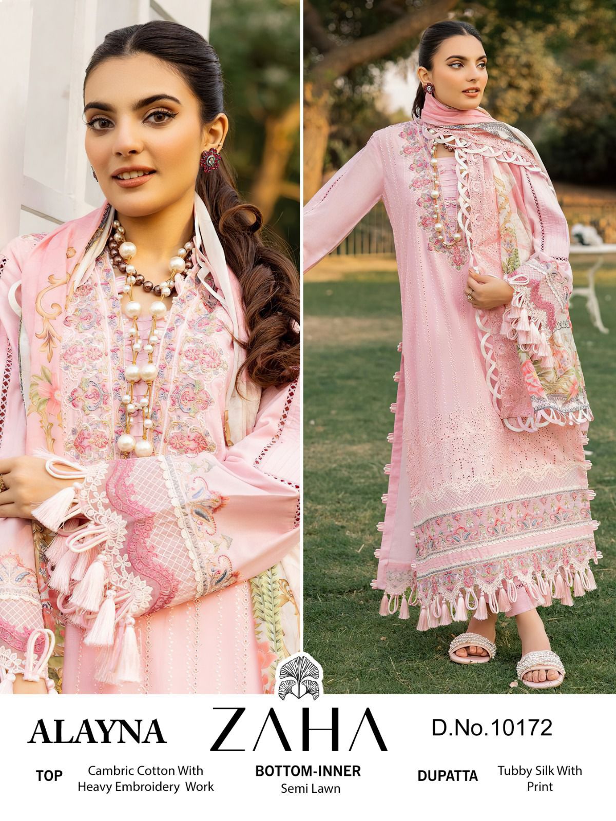 Zaha Alayna 10170 Pakistani Salwar Kameez Catalog
